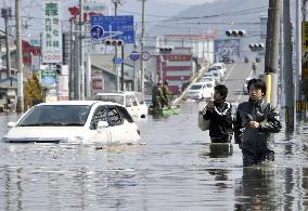 Megaquake aftermath in Japan