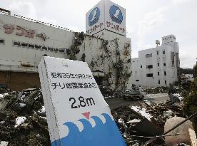 Quake aftermath in Japan