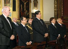 Mass held in Lima for Japan's quake victims