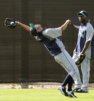 Ichiro at spring training