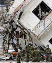 Quake aftermath in Onagawa