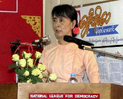 Suu Kyi speaks
