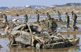 Search in flooded area