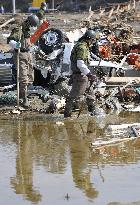 Search in flooded area