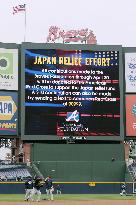Japan relief efforts by Atlanta Braves