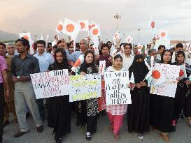 Support for Japan in Pakistan