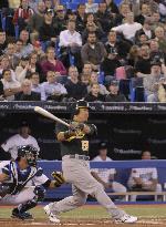 A's Matsui against Blue Jays