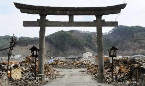 Quake aftermath in Otsuchi