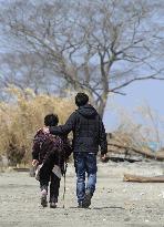 A month after disaster