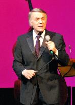 Salvatore Adamo at Paris charity concert for Japan