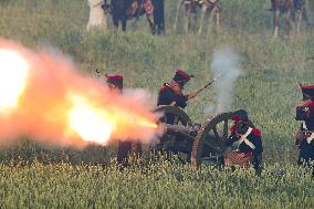 BELGIUM-WATERLOO BATTLE RE-ENACTMENT