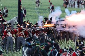 BELGIUM-WATERLOO BATTLE RE-ENACTMENT