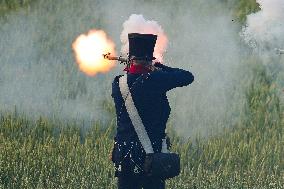 BELGIUM-WATERLOO BATTLE RE-ENACTMENT