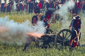 BELGIUM-WATERLOO BATTLE RE-ENACTMENT