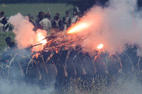 BELGIUM-WATERLOO BATTLE RE-ENACTMENT