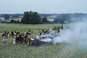 BELGIUM-WATERLOO BATTLE RE-ENACTMENT