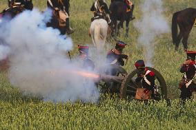 BELGIUM-WATERLOO BATTLE RE-ENACTMENT