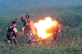 BELGIUM-WATERLOO BATTLE RE-ENACTMENT