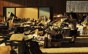Items retrieved from quake, tsunami disaster