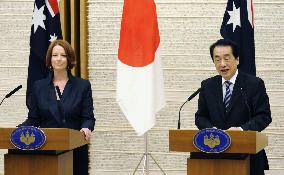 Australian Prime Minister Gillard in Japan