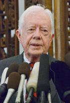 Ex-U.S. President Carter heads for N. Korea