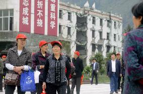 Preservation of Sichuan quake destruction