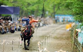 'Yabusame' horse archery