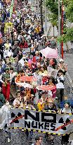 Anti-nuclear demonstrations in Tokyo