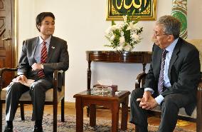 Japan's vice foreign minister visits Egypt