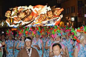 Charity Nebuta parade in Aomori