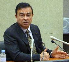 Nissan president Ghosn