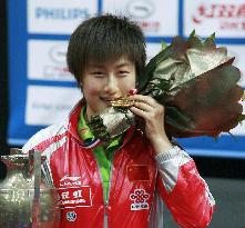 China's Ding Ning wins table tennis women's singles gold