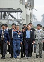 Chinese premier Wen at disaster-hit areas