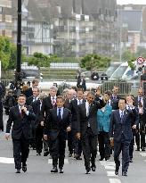 G-8 leaders in France