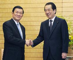 Kan meets senior Vietnamese official