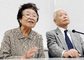 Parents of abductee to N. Korea