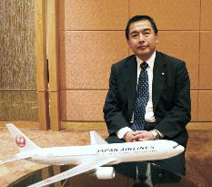 JAL president in Singapore