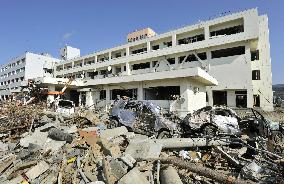 Disaster-hit hospital