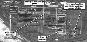 Satellite image of N. Korea's nuke complex