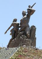 Gigantic monument in Dakar