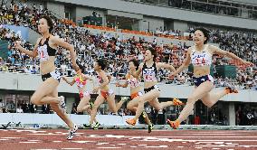 Fukushima repeats 100m victory at nat'ls