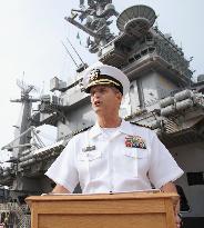 USS George Washington leaves Yokosuka for patrol mission