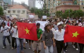 Anti-China demonstration in Vietnam