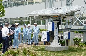 Sumitomo Electric's solar power system