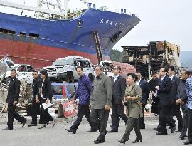 Indonesia's Yudhoyono in disaster-hit area