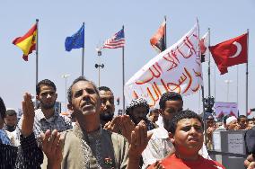 Anti-Gaddafi forces in Libya
