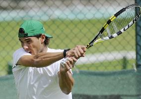 Nadal in Wimbledon