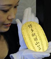 770-gram gold coins for 770-year-old festival