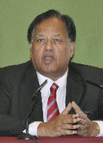 Sri Lanka's minister of int'l monetary cooperation