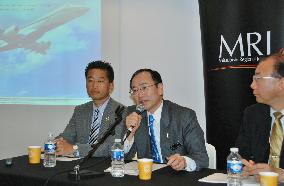 Mitsubishi Aircraft eyes sales of MRJ in Europe